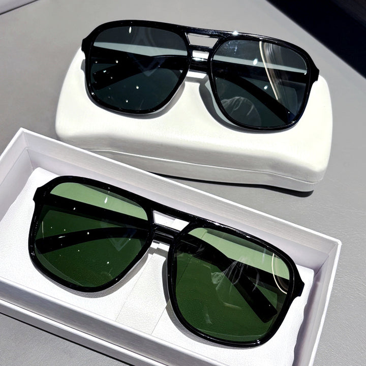 Premium Oversized Angular Frame Sunglasses Kalsten