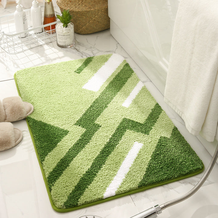 Contemporary Geometric Bath Mat Kalsten
