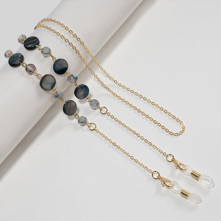 Elegant Crystal Beaded Eyewear Chain Kalsten