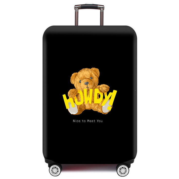 Cartoon Bear Design Hard Shell Luggage Kalsten