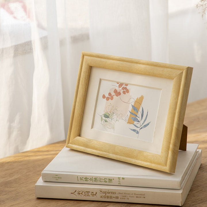 Decorative Framed Botanical Art Print for Home