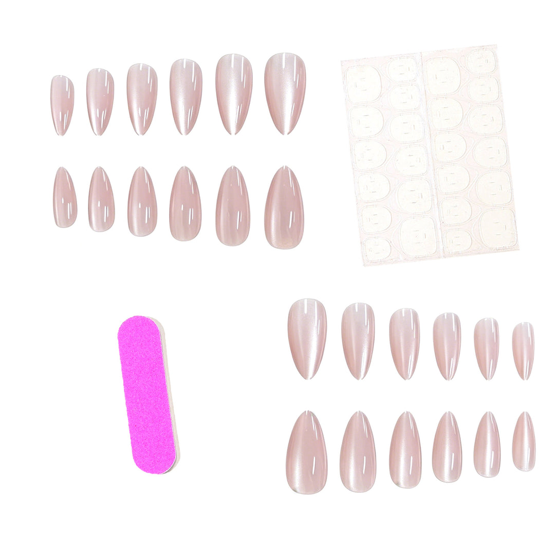 Elegant Glittery Stiletto Nail Enhancements Kalsten