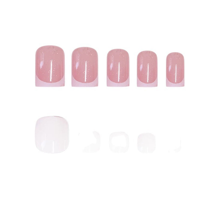 Premium French Tip Nail Set Kalsten