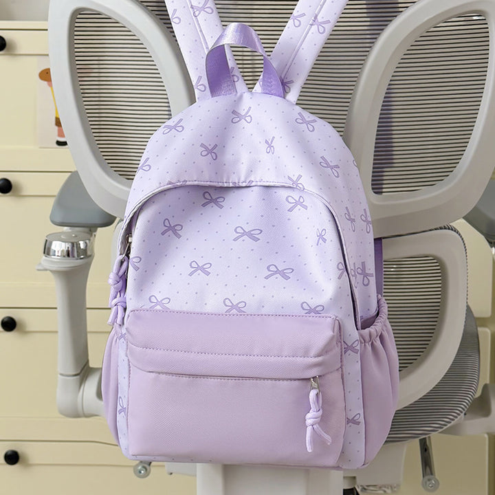 Cute Decorative Bow-Themed Backpack Kalsten