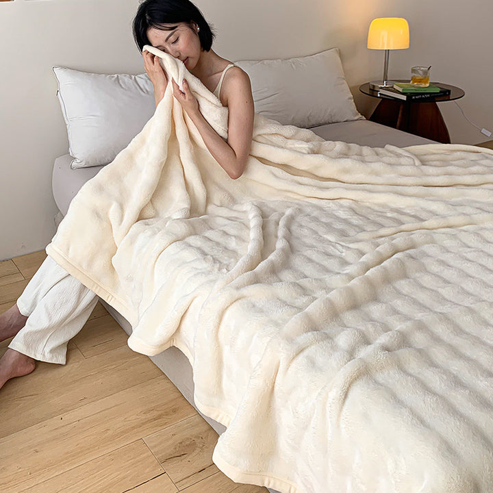 Women’s Plush Blanket with Cozy Comfort Kalsten