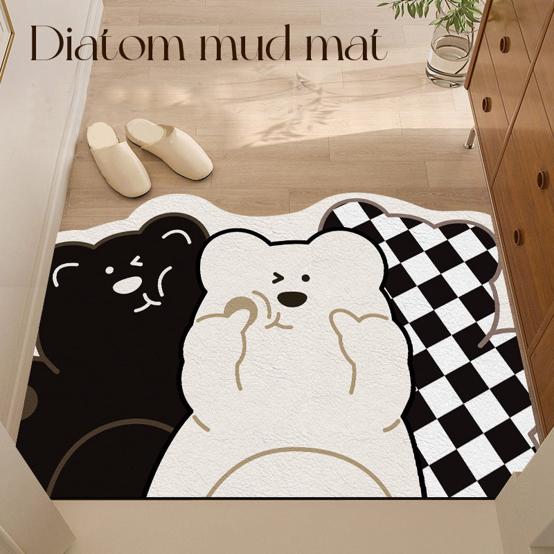 Cartoon-Themed Area Mat
