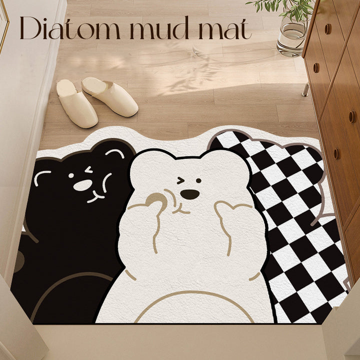 Cartoon-Themed Area Mat