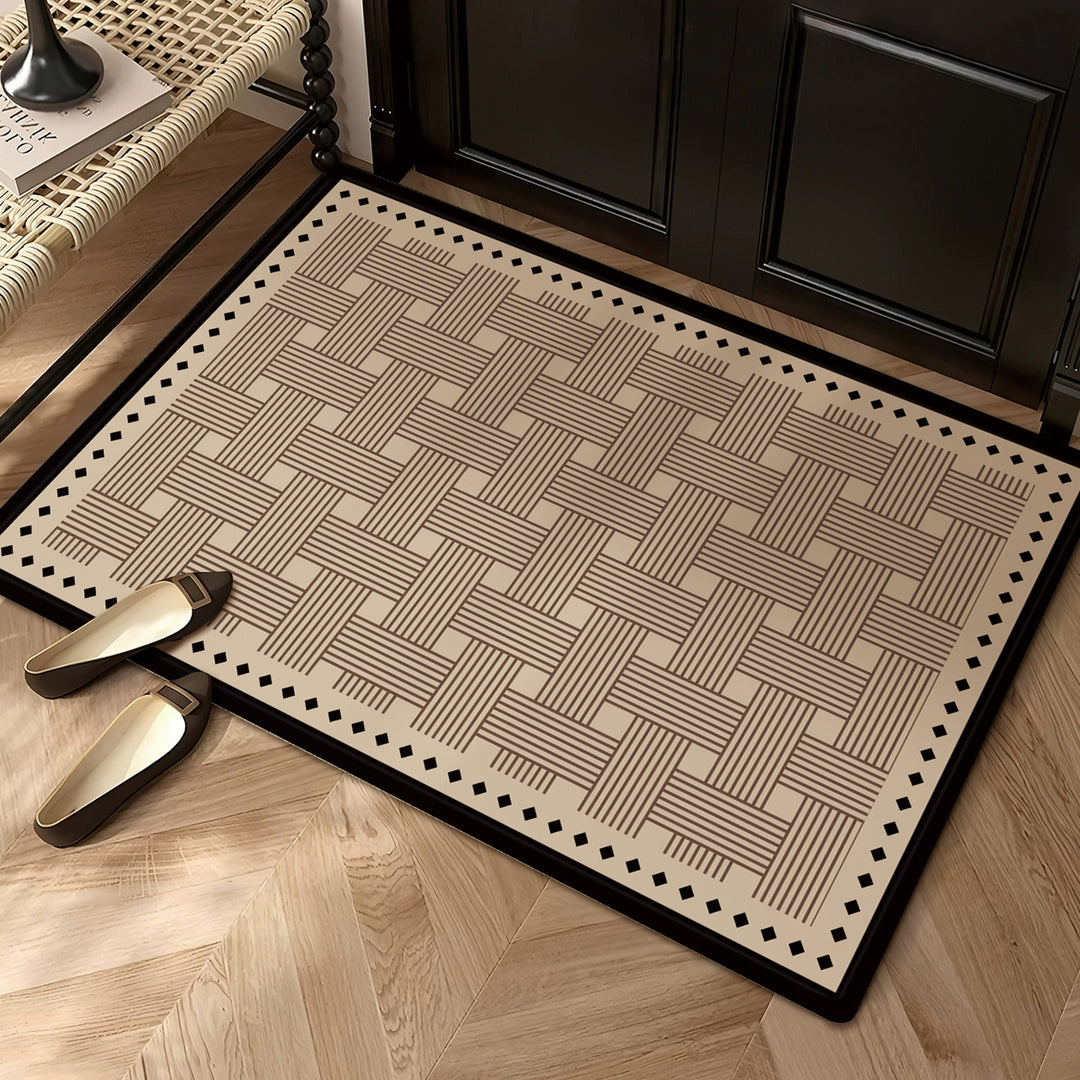 Decorative Scalloped Accent Rug