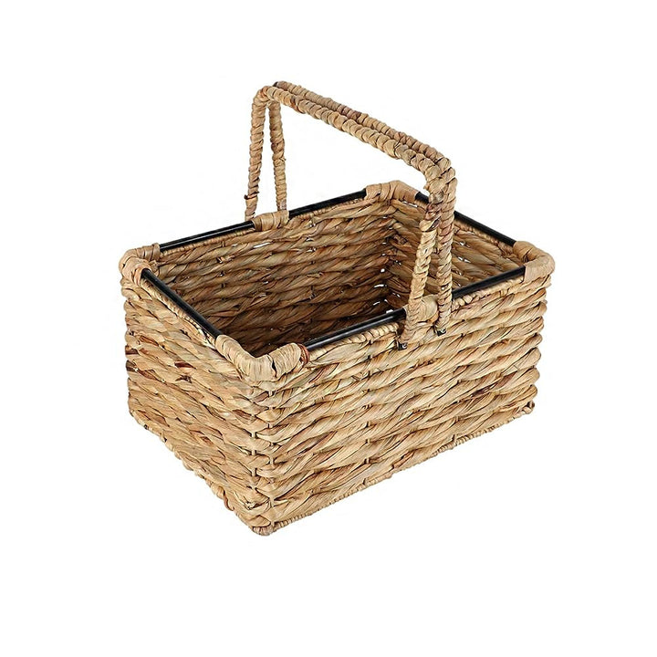 Eco-Friendly Fabric-Lined Storage Basket Kalsten