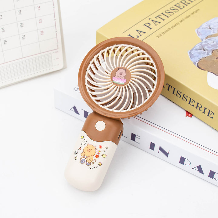 Ladies Portable Hand Fan with Cute Design Kalsten
