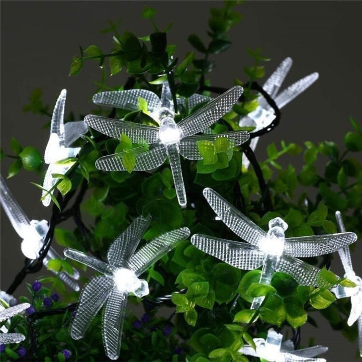 Kalsten | Outdoor Solar Dragonfly Waterproof LED Lights Festival Party Decoration String Lights