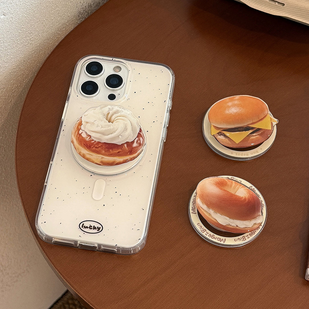 Original coaster in burger design Kalsten