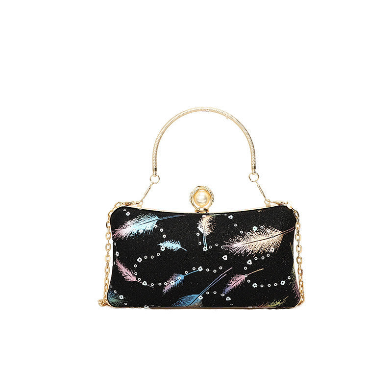 Glittery Evening Clutch Bag Kalsten