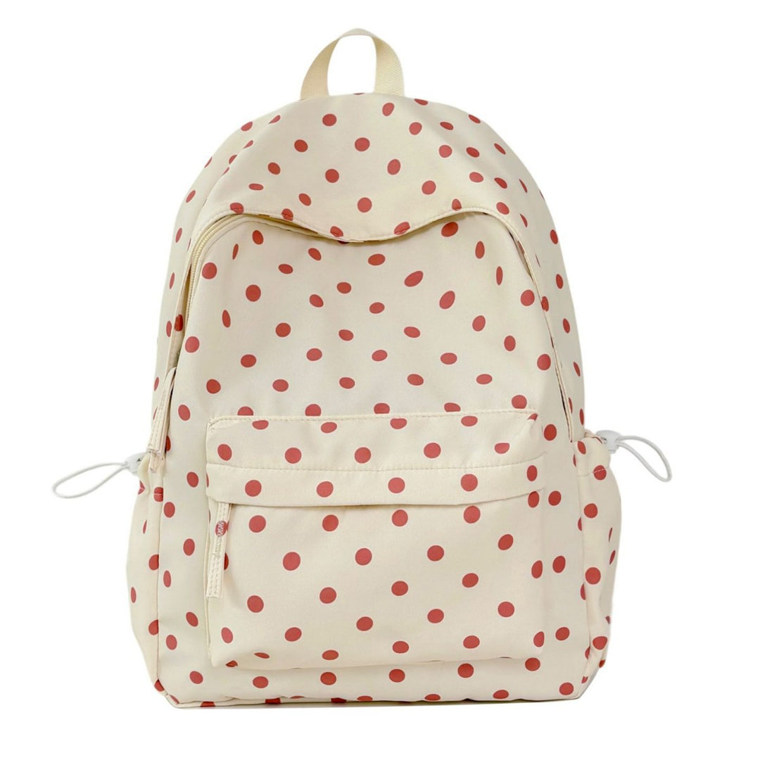Playful Polka Dot Backpack