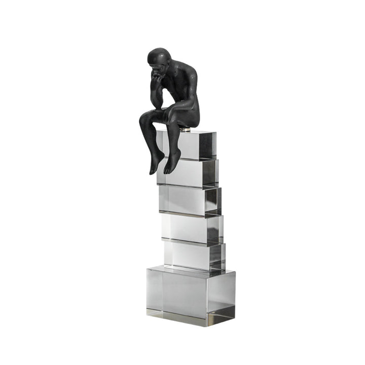 Contemporary Reflective Abstract Sculpture