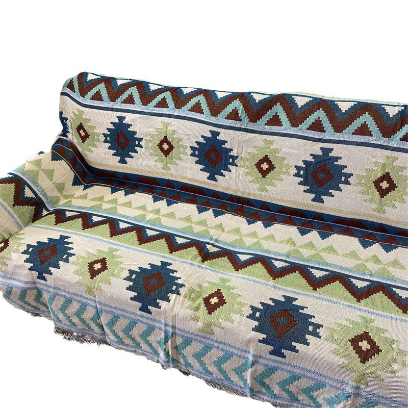 Artistic Woven Tapestry Throw