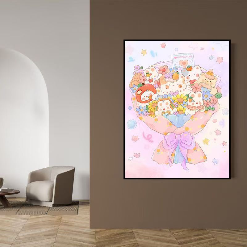 Whimsical Food-Themed Canvas Art Print Kalsten