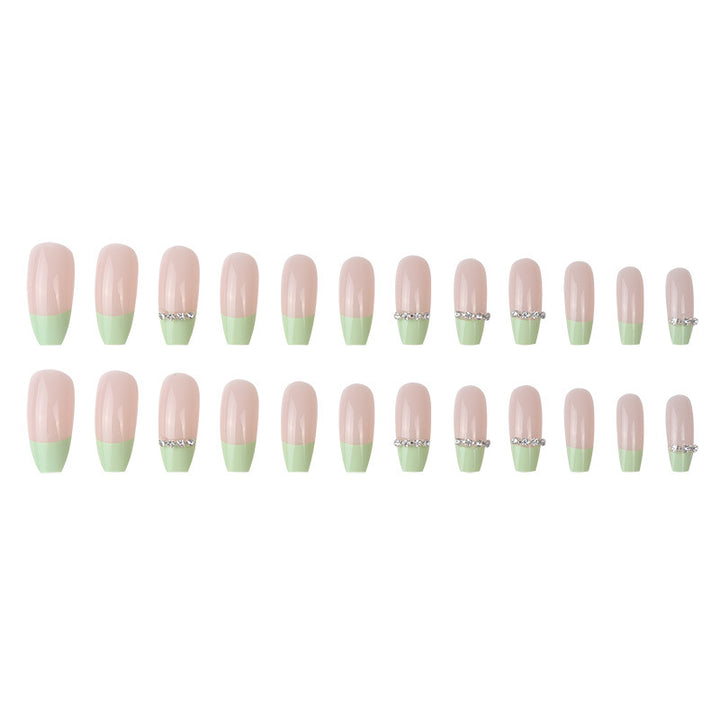 Sparkling Glamour Stiletto Nail Extensions Kalsten