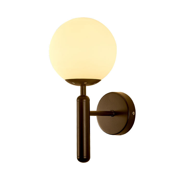 Artistic Clear Globe Wall Sconce