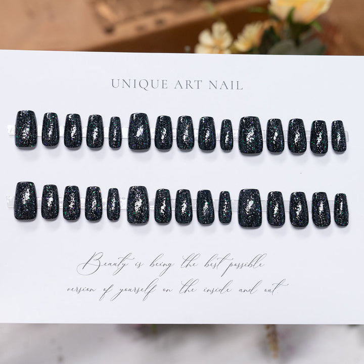 Glamorous Glittery Press-On Nails