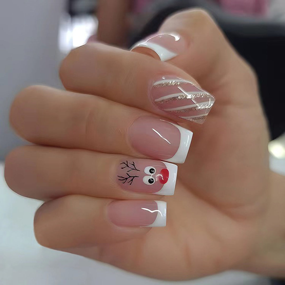 Premium Holiday-Themed Nail Art Set