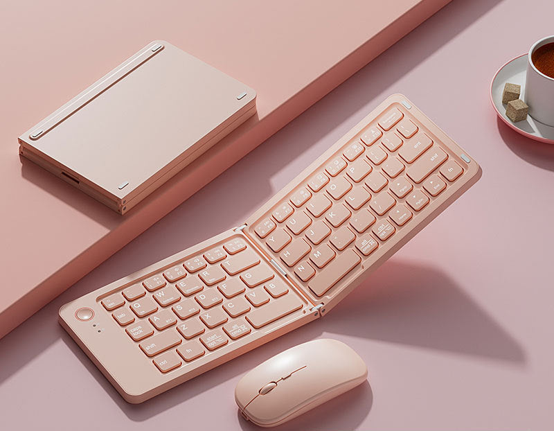 Foldable Bluetooth Keyboard and Mouse Combo Kalsten