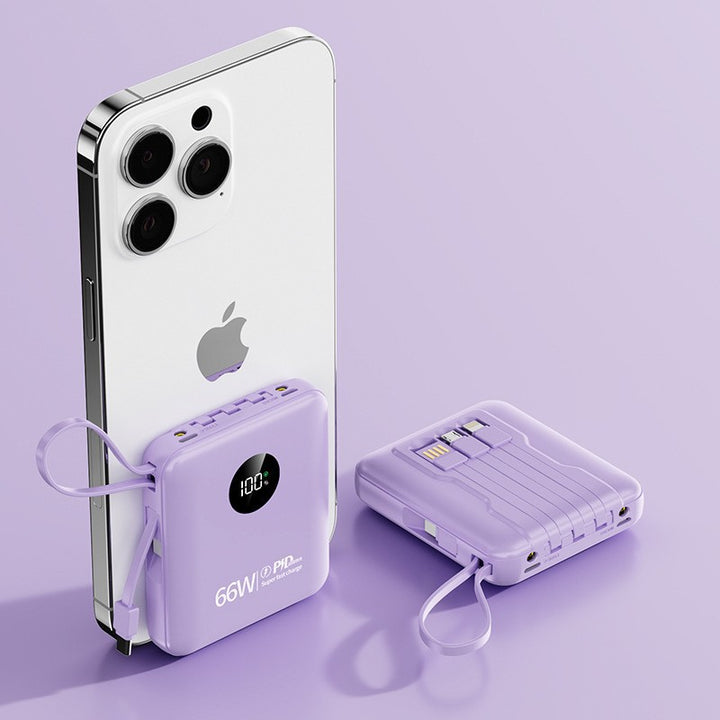 Portable power bank with smart charging and LCD display Kalsten