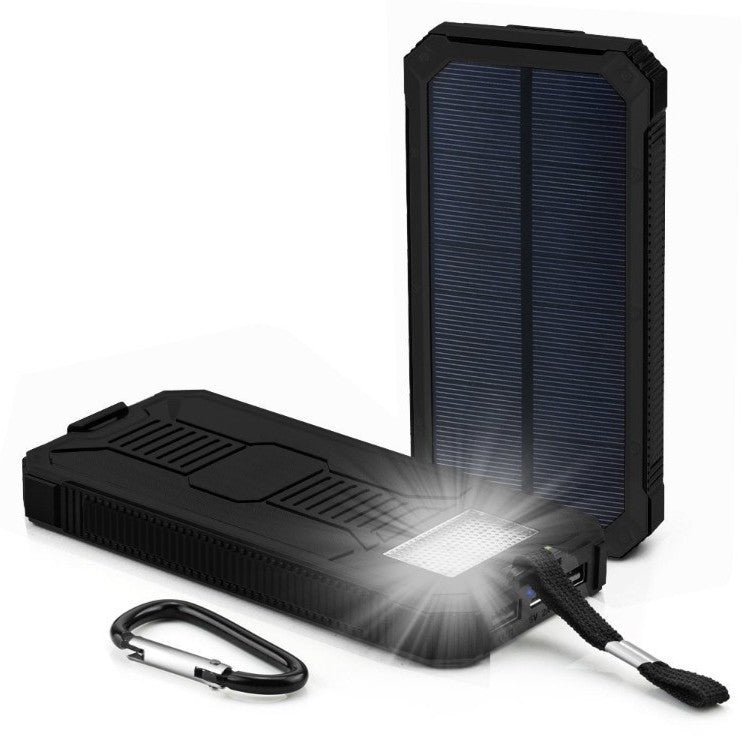 Portable power bank with light and safety clip Kalsten
