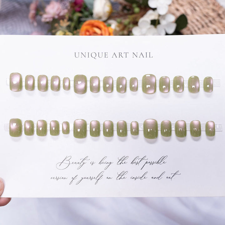 Elegant Press-On Nail Art Set