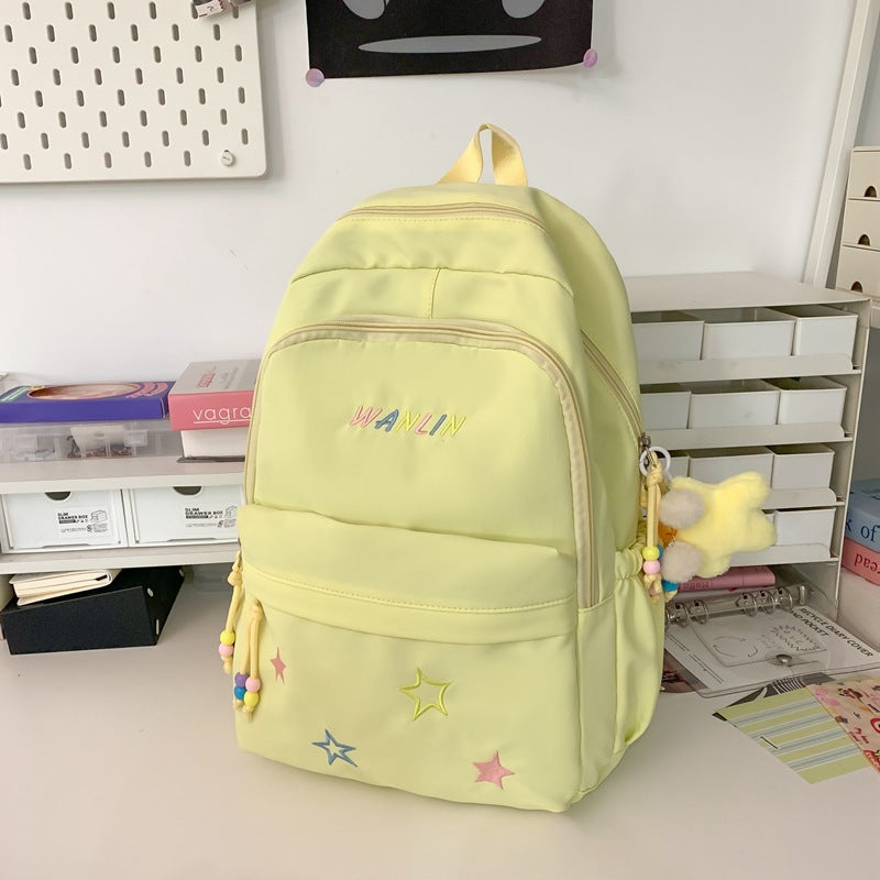 Playful Star-Embellished Backpack Kalsten