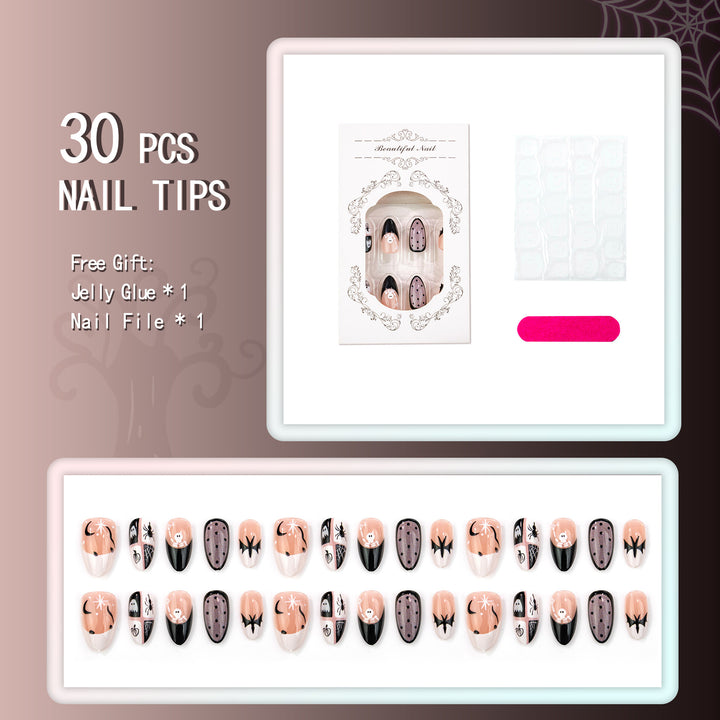 Artistic Themed Press-On Nail Set