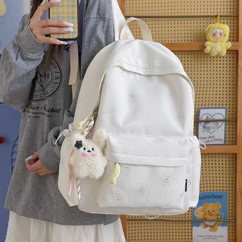 Chic Patterned School Backpack Kalsten