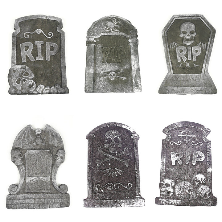 Spooky Graveyard Decorative Tombstones Kalsten
