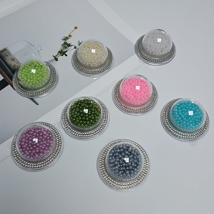 Decorative Beaded Cosmetic Mirror Kalsten
