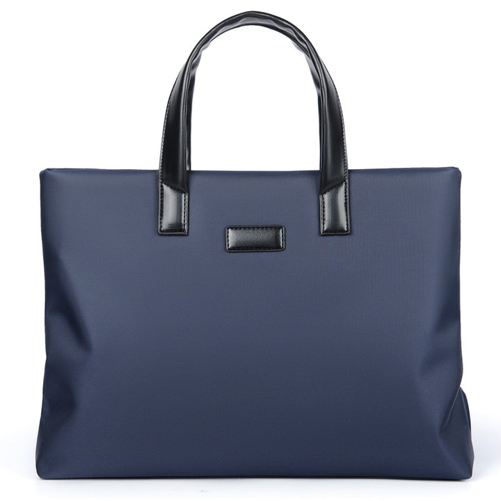 Business bag with sturdy zipper and stylish grip areas Kalsten