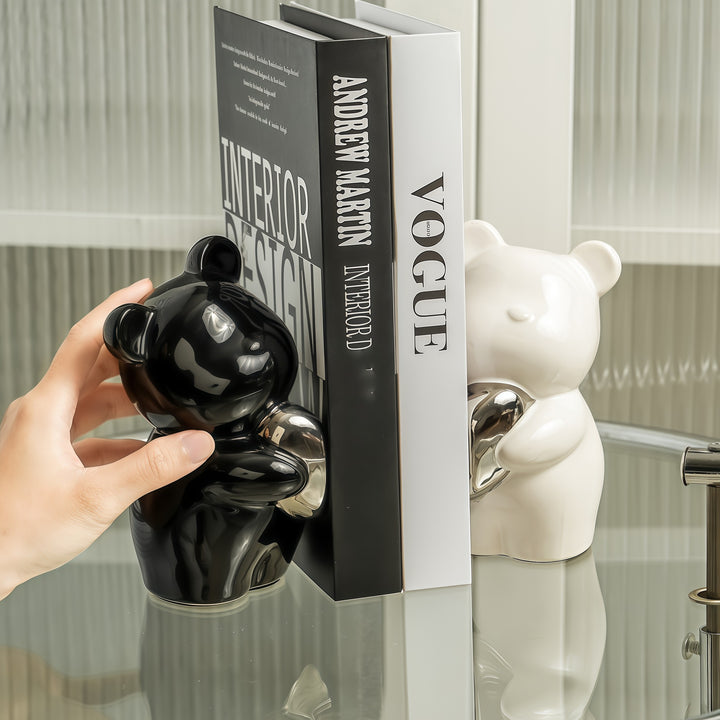 Cute Bear Figurine for Home Decor Display