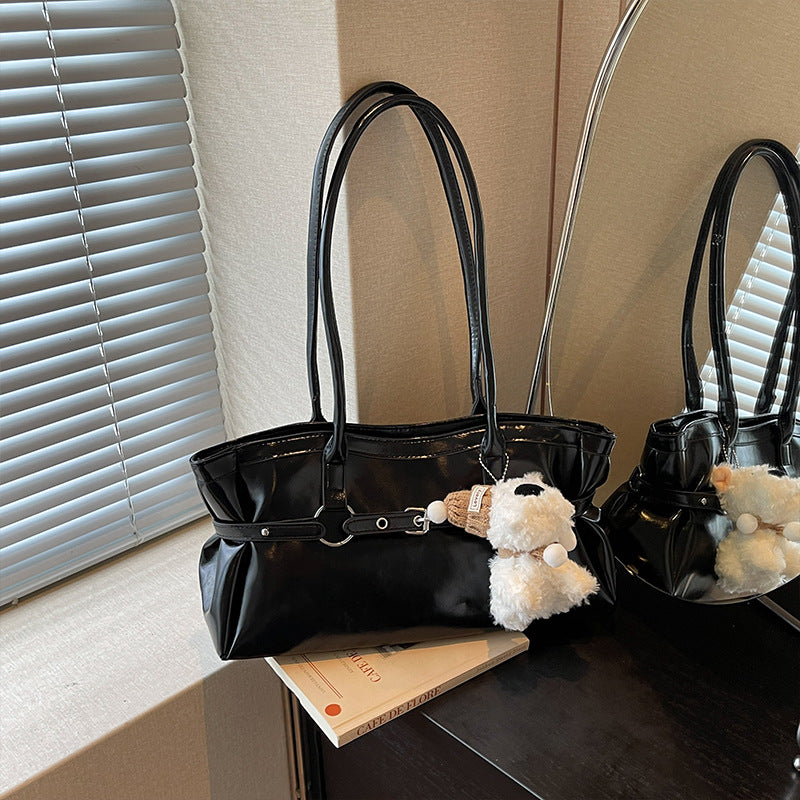 Elegant Patent Leather Handbag