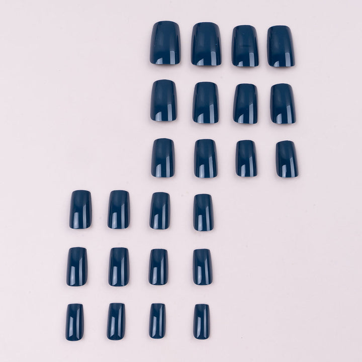 Elegant Square-Shaped Press-On Nails