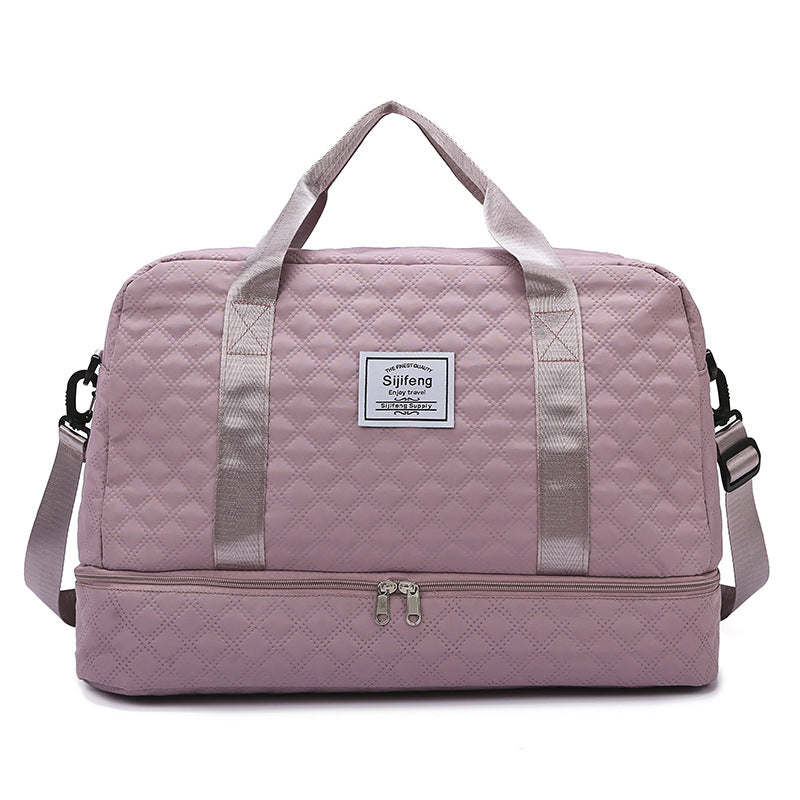 Quilted Travel Weekender Bag