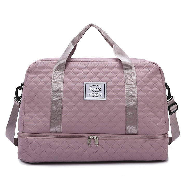 Quilted Travel Weekender Bag