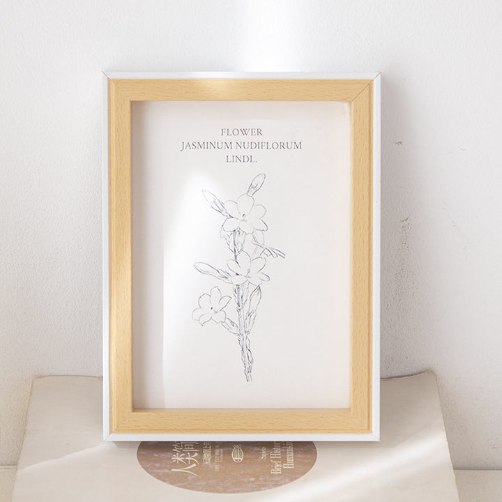 Artistic Botanical Print Frame for Wall Display
