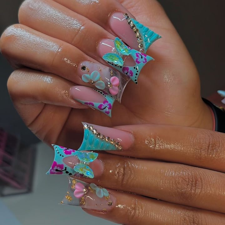 Decorative Gel Nail Enhancements Kalsten