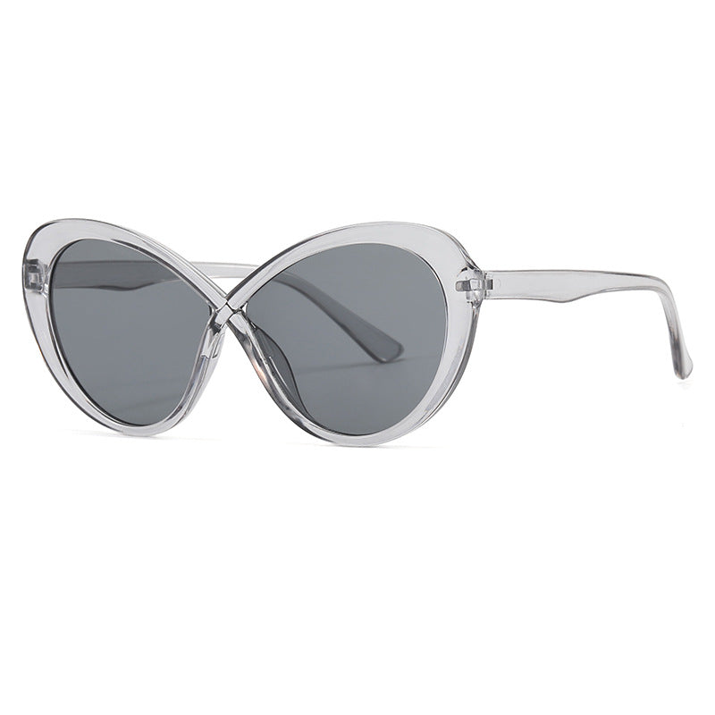 Women Cat-Eye Sunglasses with Mirrored Lenses Kalsten