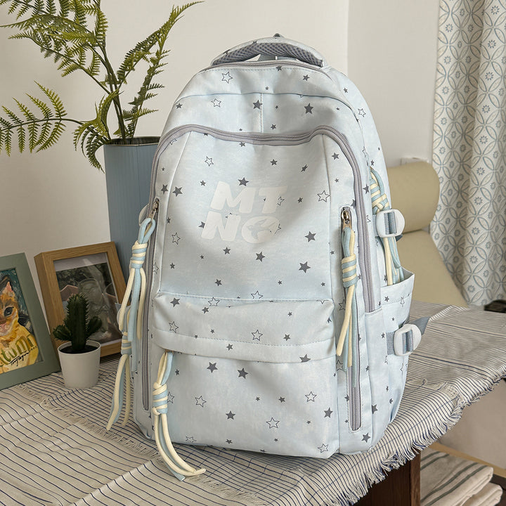 Stylish Star-Embellished Casual Backpack Kalsten 1791206135