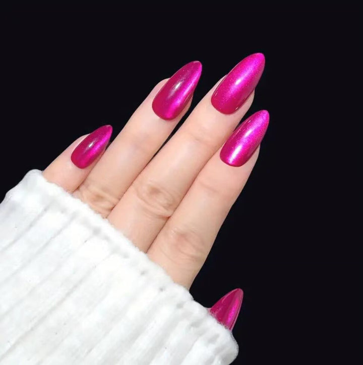 Long-Lasting Glossy Press-On Nail Set Kalsten