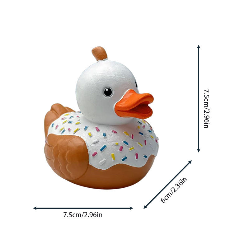 Decorative figure rubber duck with surprise element Kalsten