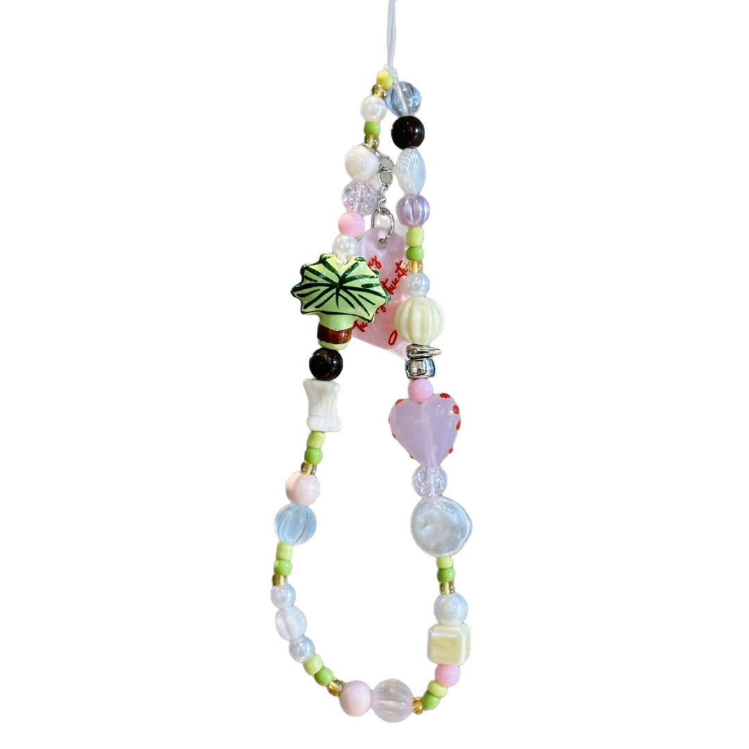 Creative Beaded Phone Charm Kalsten
