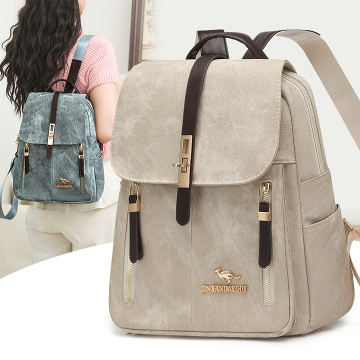 Vintage Canvas Travel Backpack Kalsten