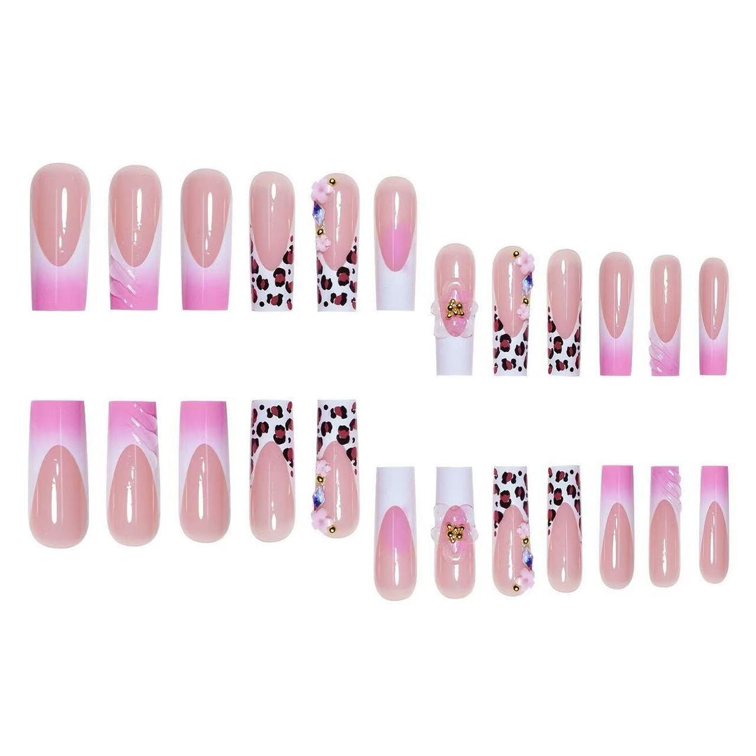 Floral 3D Decorative Nail Enhancements Kalsten