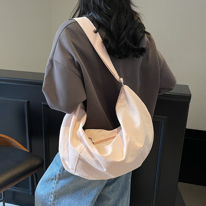 Soft Fabric Slouchy Hobo Bag